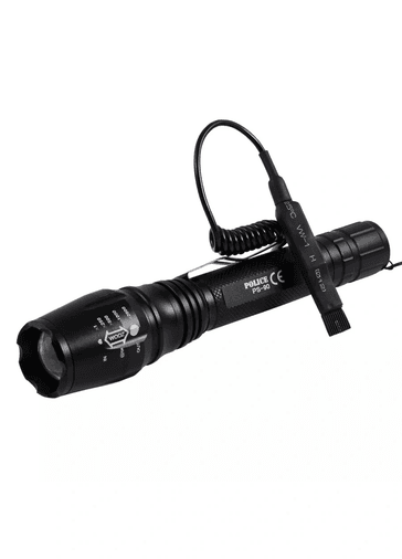 Gece Avlarında, Kampta Veya Acil Durumlarda En Güçlü Yardımcınız: Ps-90. Cree T6 Led Teknolojisi İle 300 Metreye Kadar Keskin Aydınlatma Sağlayan Bu Fener, Dayanıklı Alüminyum Gövdesi Ve Zoom Ö