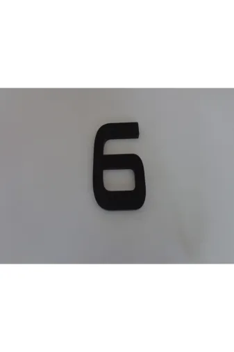 GENDEC GENS106-6 Kapı Daire Villa Bina Numarası 6Cm No:6 Sağ 7 Yıl Kapı Deri