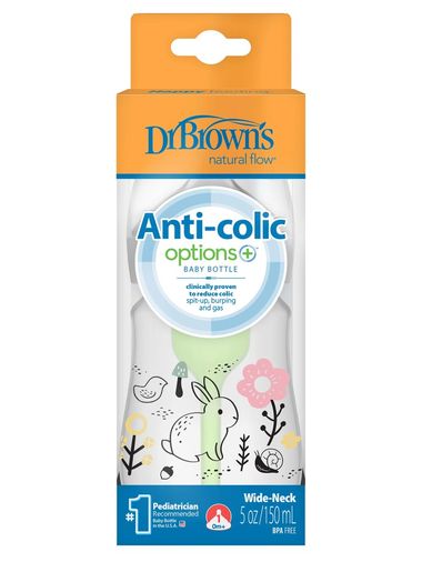 Geniş Ağız PP Antikolik Options Biberon 150 ml Kız