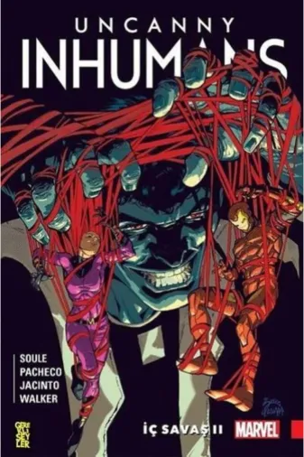 Gerekli Şeyler Yayıncılık 460983 Uncanny Inhumans 3 Iç Savaş Iı Gerekli Şeyler