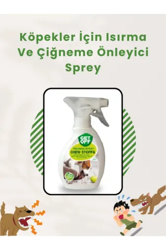 Get Off 2044407 Köpekler Için Isırma Ve Çiğneme Önleyici Sprey
