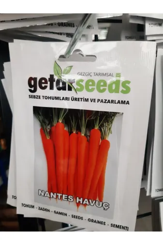 Getar Seeds TYCOAR28UN170204584729728 Havuç Tohumu Nantes Havuç Cinsi