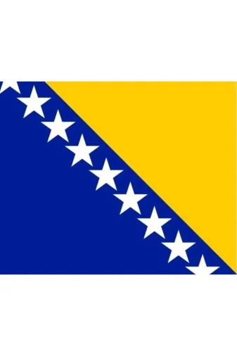 GKBY446 Bosna Hersek Bayrağı 50X75 Cm.