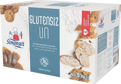 Glutensiz Un 5KG Kutu Çölyak Diyetine Uygun
