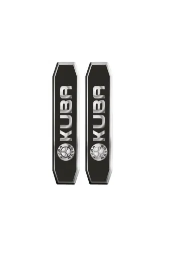 Gogo SF005273 Damla Sticker 2'li Akü Kapak Siyah Cg