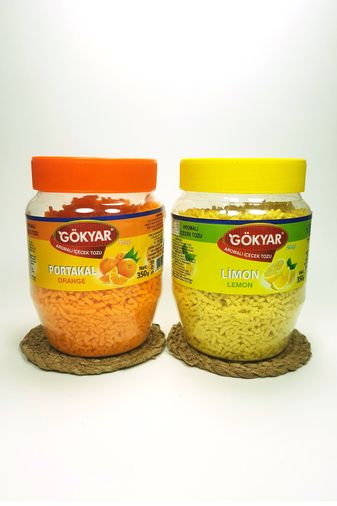 GÖKYAR RT-RYL-HMR10506 1 Adet Portakal + 1 Adet Limon Aromalı Toz Içecek Oralet 2X350 Gr