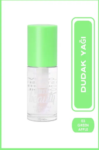 Golden Rose R-MLO Miss Beauty Tint Lip Oil 01 Strawberry Renklendirici Dudak Yağı Yeşil Elma & Jojoba 6 Ml