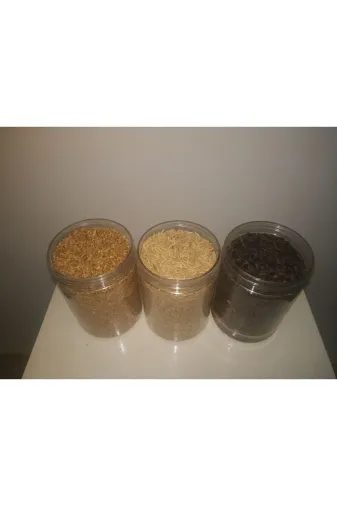 GoldMindMix TYC727555c20cd1089bf96ed Kuş Yemi Üçlü Set 3X1Kg (Buğday, Yulaf, Ayçekirdeği) Ayrı Poşetlerde.