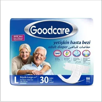 Good Care Goodcare L Belbantlı Yetişkin Hasta Bezi L 30 Lu
