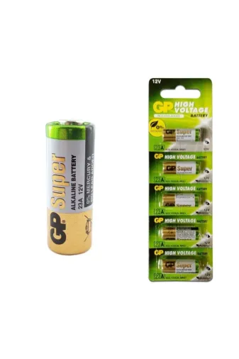 Gp 556696 Alarm Araç Garaj Araç Kepenk Kumanda Pili 23 A 12 Volt Alkalin Pil 23A 12V 23A Alkalıne Pil