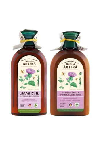 Green Pharmacy 4823015908019 Bitkisel Dulavratotu Ve Buğday Proteinli Saç Dökülmesine Karşı Saç Bakım Seti