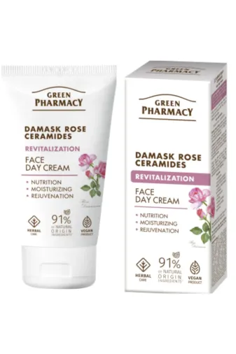 Green Pharmacy 5901845509534_Mul Canlandırıcı Gündüz Yüz Kremi Damask Gülü & Seramidler 50 Ml