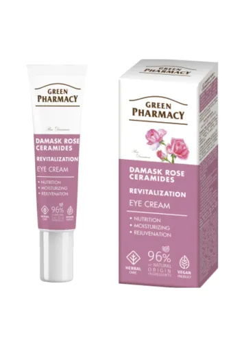 Green Pharmacy 5901845509558_Mul Canlandırıcı Göz Kremi Damask Gülü Seramidler 15 Ml.