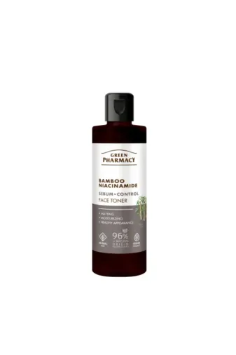 Green Pharmacy 5901845509640_Mul Sebum-Kontrol Yüz Temizleme Toniği Bambu Ve Niacinamid 200 Ml