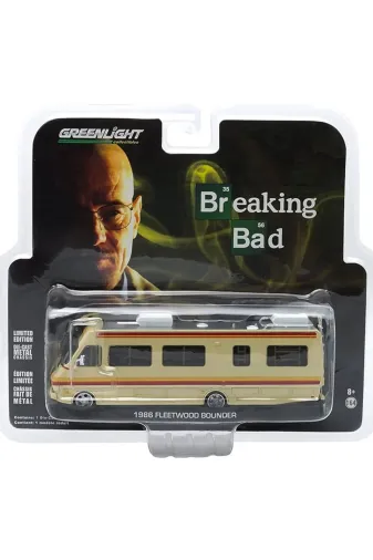 Greenlight Collectibles breakingbad Hollywood – Breaking Bad 1986 Fleetwood Bounder 1:64 Synoverse Kitap Hediyeli