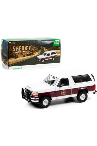 Greenlight Collectibles bronko-01 Artisan 1:18 – 1994 Ford Bronco Xlt Sheriff – Absaroka County (Longmire/netflix)