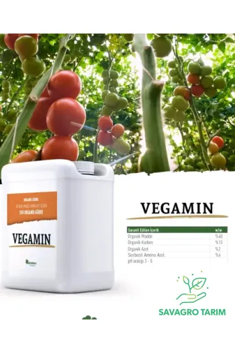 GROWWAY Growegamin0926 Vegamin Bitkisel Menşeli Amino Asit İçeren Sıvı Organik Gübre Maksimum Verim