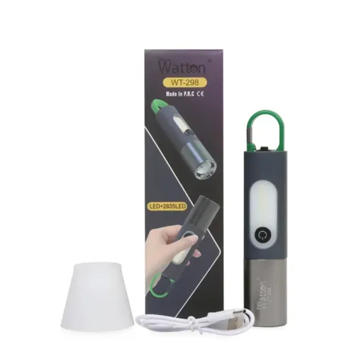 Güçlü Taşınabilir Led Fener 750 Lümen Type-c Şarjlı