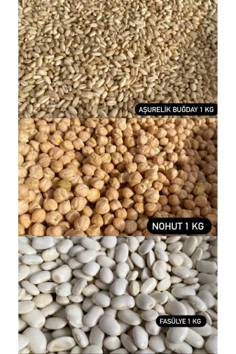 GÜLTEKİN BAL 106191 Aşure Paketi (Nohut Fasülye Buğday )