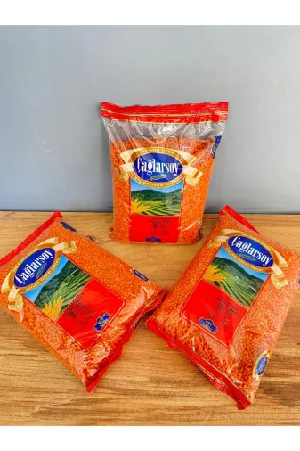 GÜLTEKİN BAL 2322e4 Kirmizi Mercimek 1 Kg (Çağlarsoybakliyat)
