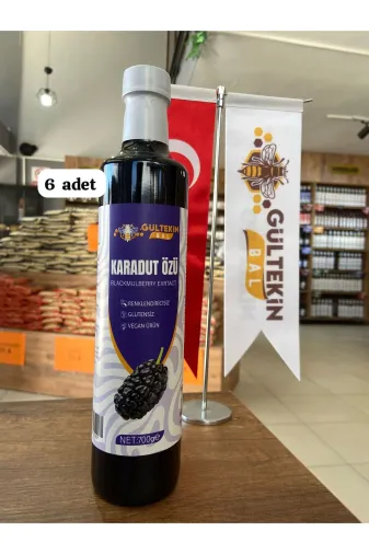GÜLTEKİN BAL 23434234 Karadut Özü 700 Gram 6 Adet