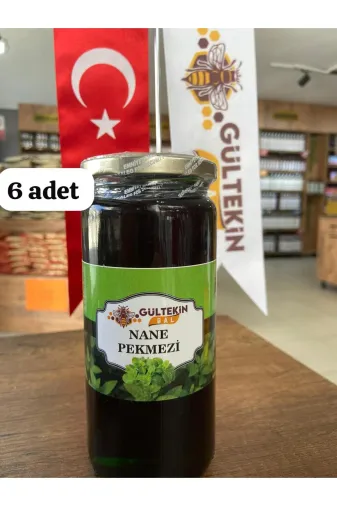 GÜLTEKİN BAL 2345543453 Nane Pekmezi 650 Gram 6 Adet