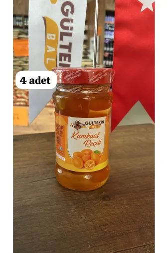 GÜLTEKİN BAL 34567 Kumkuat Reçeli 400 Gram 4*400 =1600 Gr