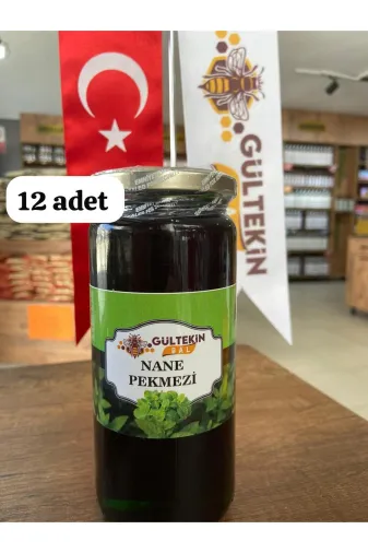 GÜLTEKİN BAL 3546R Nane Pekmezi 12 Adet 650 Gram = 7800 Gram