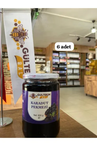 GÜLTEKİN BAL 4334244546576465 Karadut Pekmezi 6 Adet