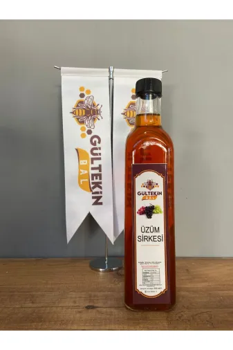 GÜLTEKİN BAL ÜZÜM SİRKESİ Üzüm Sirkesi 500 Ml