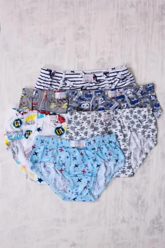 GÜMÜŞ MYP068 6'lı Erkek Çocuk Karışık Desenli Slip Külot
