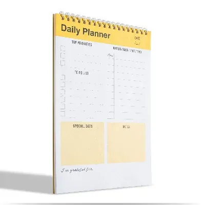 Günlük Planlayıcı Defter, Yapılacaklar Listesi, Planlayıcı Ajanda, Görev Kontrol Listesi (İngilizce)