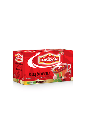Günvit RT-RYL-HMR14783 Kuşburnu  Bardak Poşet 20’Li