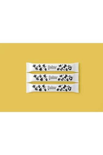 GZDpack 1001101019907 Stick Şeker Beyaz Baskılı - 4 Kg,