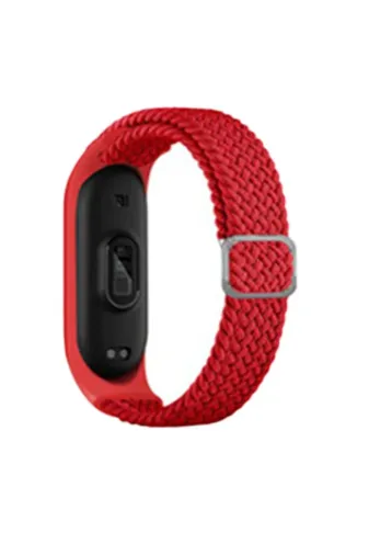 Hafk HFK-C8683140518820 Mey İthalat® Mi Band 7 Star Kordon - Kırmızı