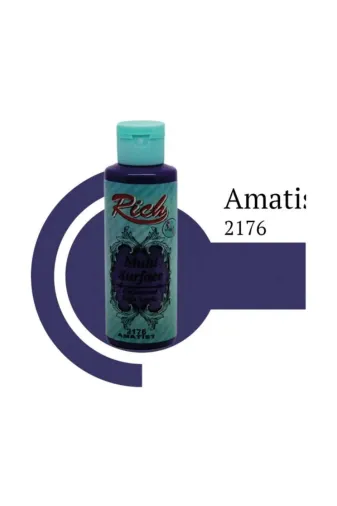 Hafk HFK-MMEY018682374037879 Mey İthalat® Rich Multi Surface 2176 Amatist Akrilik Boya 120 Cc