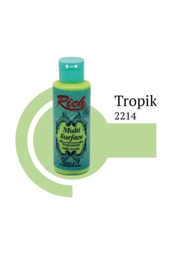 Hafk HFK-MMEY018682374038043 Mey İthalat® Rich Multi Surface 2214 Tropik Akrilik Boya 120 Cc