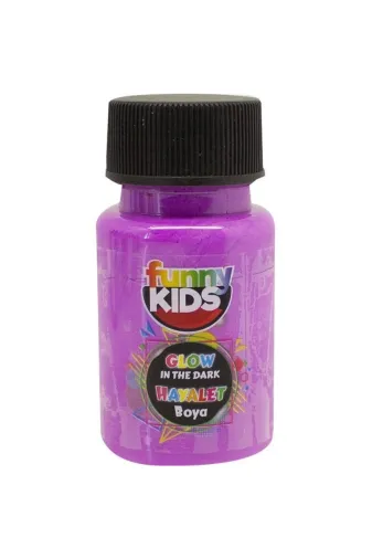 Hafk HFK-MMEY018682374049933 Mey İthalat® Rich 4486 Mor Funny Kids Glow In The Dark Hayalet Boya 50 Cc