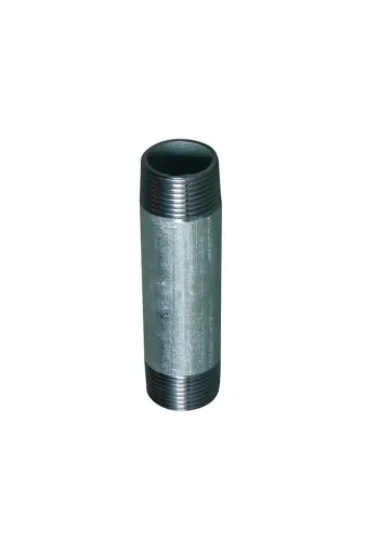 Hafk HFK-MMEY019996670000734 Mey İthalat® Galvanizli Boru Uzatma Pasolu 1 Lik 12 Cm