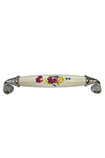 Hafk HFK-MMEY019996670634816 Mey İthalat® Klasik Silindir Kulp Krom 128 Mm