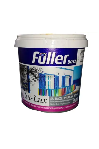 Hafk HFK-MMEY019996670674140 Mey İthalat® Füller Sulux Siyah 0,75 Litre Su Bazlı Yağlı Boya