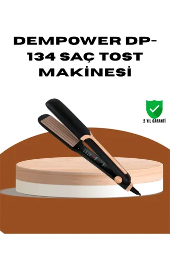 Hafk HFK-MMEYTDUCZZZDP134SATOSTMAKNES-3 Mey İthalat® Dempower Dp-134 Saç Tost Makinesi – Kolay Kullanım, Hızlı Sonuç, Uzun Süre Kalıcılık