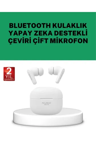 Hafk HFK-MMEYTDUCZZZFB28DLEVRKULAKLIKBEYAZ-1 Mey İthalat® Gerçek Zamanlı Çeviri Özellikli Kablosuz Kulaklık Profesyonel Kullanım