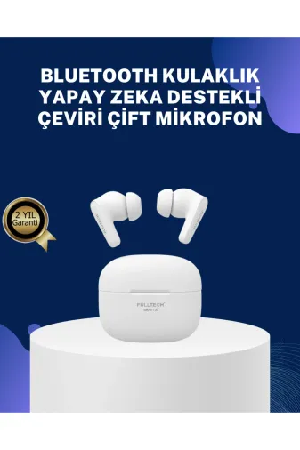 Hafk HFK-MMEYTDUCZZZFB28DLEVRKULAKLIKBEYAZ-2 Mey İthalat® Akıllı Çeviri Teknolojili Tws Kulaklık Gürültü Engelleyici