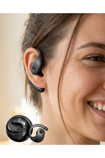 Hafk HFK-MMEYTDUCZZZOWSKULAKLIKSYAH-2 Mey İthalat® 36 Saat Kullanım Bluetooth Kulaklık Gürültü Engelleme Spor Kulaklık