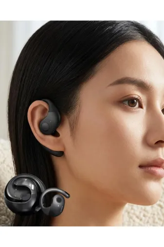 Hafk HFK-MMEYTDUCZZZOWSKULAKLIKSYAH-4 Mey İthalat® Premium Kablosuz Kulaklık Gürültü Azaltma Şarj Kutulu Bluetooth Kulaklık