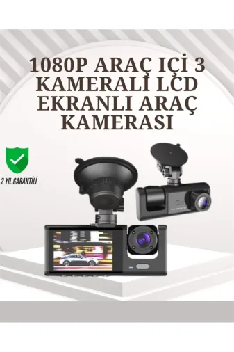Hafk HFK-MMEYTDUCZZZTA01ARAKAMERA-3 Mey İthalat® Ta-01 1080P Ön 720P Arka Ve İç Kamera Sistemli Dvr