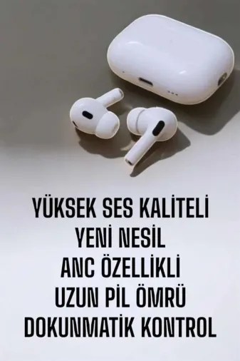 Hafk HFK-MMEYTDUUCZARPODSPRO1 Mey İthalat® Kablosuz Bluetooth Kulaklık Gürültü Önleme, Su Geçirmez, Mikrofonlu