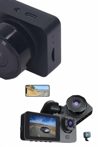 Hafk HFK-MMEYTDUUCZZZARAKAMERAAAA6 Mey İthalat® Dvr Araç İçi Kamera Hareket Algılayabilen 1080P Carplay Video Kaydedici