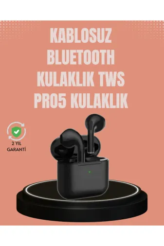 Hafk HFK-MMEYTDXUCZPRO5SYAHHH-7 Mey İthalat® Tws Pro 5 Kulaklık – Uzun Süreli Kullanım İçin Yüksek Batarya Performansı